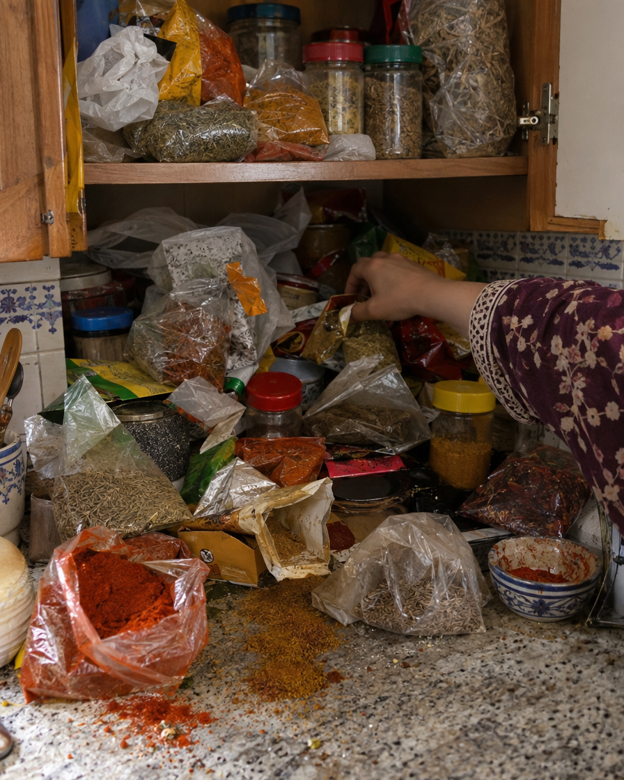 تبحثين عن الكمون والطاجين على النار؟